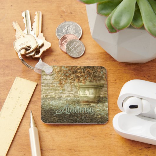 Rustieke herfsttuin sleutelhanger (Bureau)