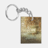 Rustieke herfsttuin sleutelhanger (Voorkant Links)