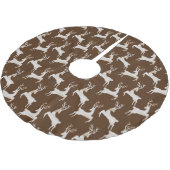 Rustieke herten boom rok kerstboom rok (Gekanteld)