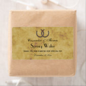 Rustieke Hoefijzers Noodlijdend BG Water Label (Insitu)