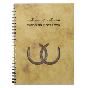 Rustieke Hoefijzers Noodlijdend BG Wedding Journal Notitieboek