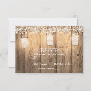 Rustieke houten kant & verlichte metselwerfpot RSV RSVP Kaartje