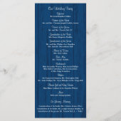 Rustieke houten metselaar en Wildflower Programma (Achterkant)