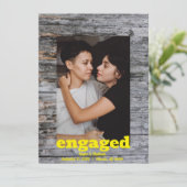 Rustieke Houten Save the Dates - Trouwfoto Date (Staand voorkant)