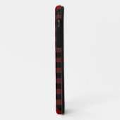 Rustieke houthakker Buffalo Plaid Custom Monogramm Case-Mate iPhone Case (Achterkant/links)