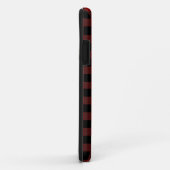 Rustieke houthakker Buffalo Plaid Custom Monogramm Case-Mate iPhone Case (Achterkant/rechts)