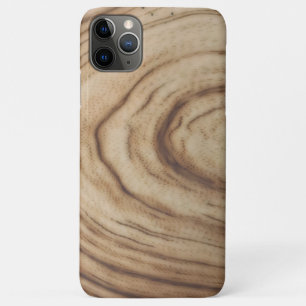 Rustieke Houtnerf Minimalistische Elegante Bruilof iPhone 11 Pro Max Hoesje