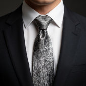 Rustieke houtnerfstructuur stropdas