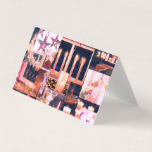 Rustieke huiselijke Kerstversiering Collagekaart