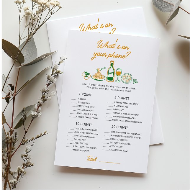 Rustieke Italiaanse Hand getekend Wat er op je tel (Creator heeft geüpload)