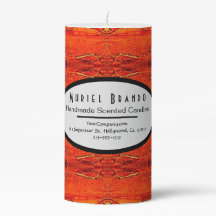 Rustieke kaars bedrijf levert pilaar kaars