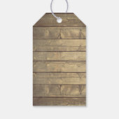 Rustieke Kant en Mason Jars Bruiloft Dank U Cadeaulabel (Achterkant)