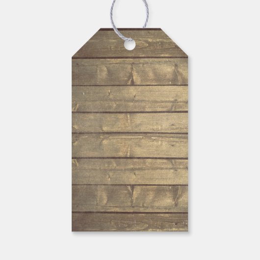 Rustieke Kant en Mason Jars Bruiloft Dank U Cadeaulabel (Achterkant)