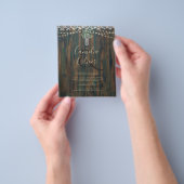 Rustieke Kant Gypsophila Lichten Metselaars Pot Hu Flyer (Hand)