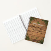 Rustieke Keltische Claddagh Bruiloft Planner Notitieboek (Binnen)
