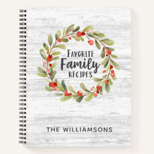 Rustieke Kerst Familie Recept Boek Kookboek
