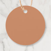 Rustieke Kerst Kachel Potpourri Bedankjes Labels (Achterkant)