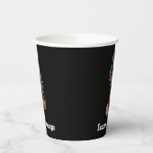 Rustieke Kerst Stocking Paper Cup Papieren Bekers (Links)
