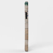 Rustieke kerstvakantie Joy Floral Wood Case-Mate iPhone Case (Achterkant/rechts)