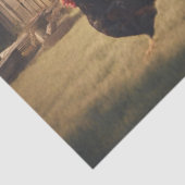 Rustieke kip Decouapge 18lbs Tissuepapier (Detail)