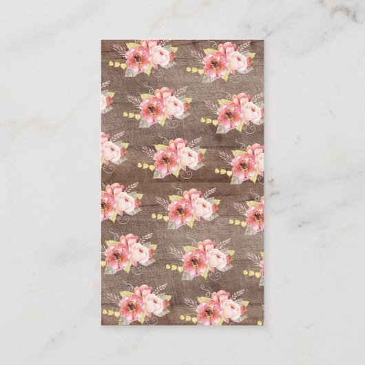 Rustieke Kleine Pompoen Baby shower Luier Raffle Informatiekaartje (Achterkant)