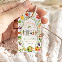 Rustieke Kleine Spruit Jongen Baby Shower Bedankt