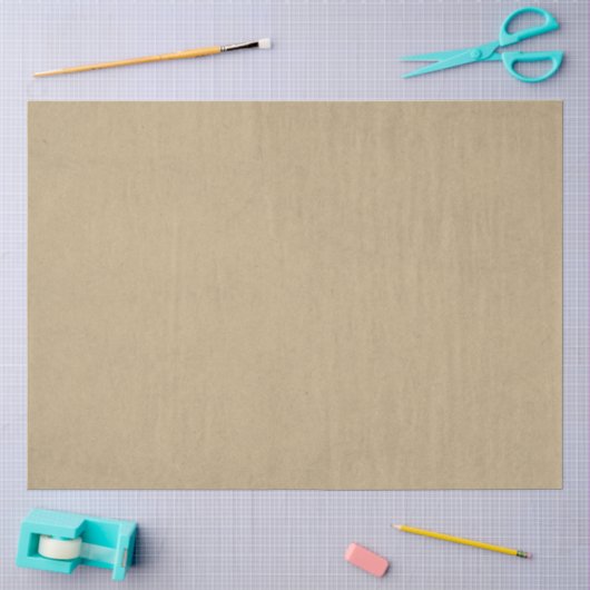 Rustieke Kraft Bruine Handtekening Script  Tissuepapier (Craft)