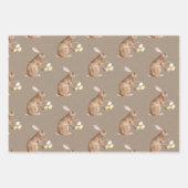 Rustieke Kraft Paper Paashaas Egg Hunt (Voorkant)