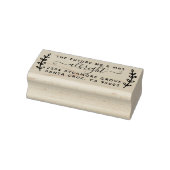 Rustieke krans & script "Future Mr & Mrs" Adres Rubberstempel (Stempel)