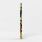 Rustieke  krant Patchwork Collage (4) Case-Mate iPhone Case (Achterkant/rechts)