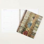 Rustieke krant Patchwork Collage (9) Planner (Display)