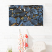 Rustieke Kroatische stenen muur fotografie Spandoek (Insitu)