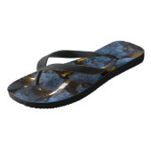 Rustieke Kroatische stenen muur fotografie Teenslippers (Schuin)