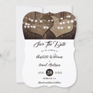 Rustieke landelijke schuur houten slingerlichtjes  save the date