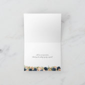 Rustieke lantaarn en String Lights Floral Dank u Bedankkaart (Binnen)