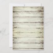 Rustieke Lantaarn en verlaat Herfst 50ste verjaard Kaart (Achterkant)