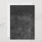 Rustieke Lantaarn & String Lights Chalkboard bruil Kaart (Achterkant)