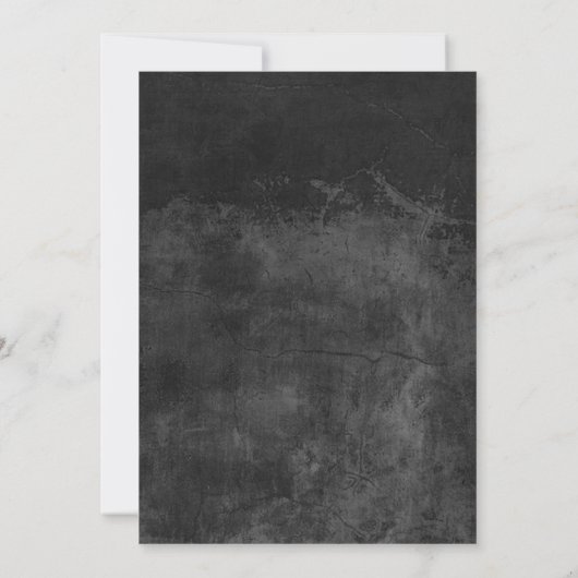 Rustieke Lantaarn & String Lights Chalkboard bruil Kaart (Achterkant)