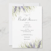 Rustieke Lavendel & Sage Vrijgezellenfeest Kaart (Voorkant)