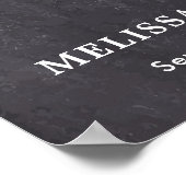 Rustieke Liefdevolle Herinnering Bloemstuk Madelie Poster (Hoek)