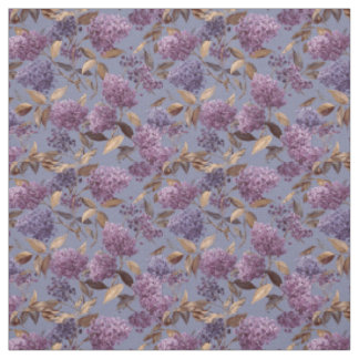 Rustieke lila botanische bloemrijke vintage boho b stof
