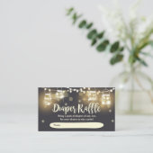 Rustieke Luier Raffle Kaart verlichting potten Ele (Staand voorkant)