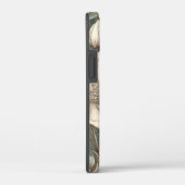 Rustieke Magnolia's Geschilderde Initialen Bloem B Case-Mate iPhone Case (Achterkant / Rechts)