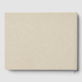 Rustieke Man & Vrouw Doe Deer Black Birch Wedding Gastenboek (Achterkant)