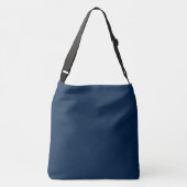 Rustieke meerhuis familienaam boot roeispanen bome crossbody tas (Achterkant)