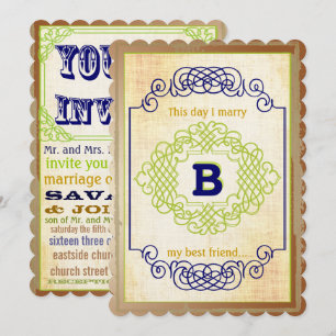rustieke middeleeuwse blauw koper en groen kaart
