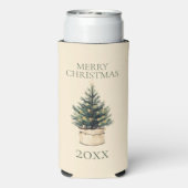 Rustieke minimale kerstboom (Seltzer Achterkant)