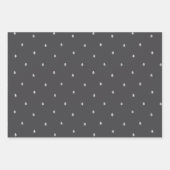 Rustieke minimalistische Scandinavische pijnbomen Inpakpapier Vel (Voorkant)
