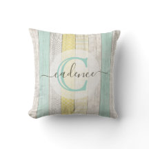 Rustieke Mint & Gele Boho Geo Moderne Persoonlijke