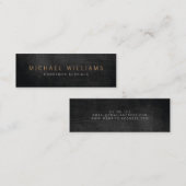 Rustieke moderne klusjesman, bouwer dun Visitekaar Mini Visitekaartje (Voorkant / Achterkant)